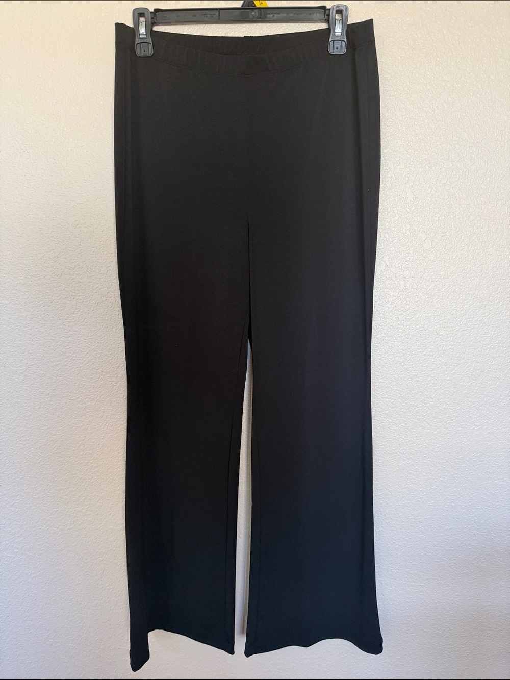 Black Wide-Leg Women's Pants